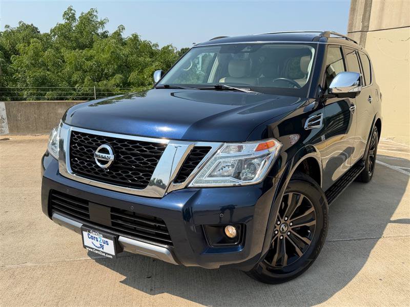 Used 2019 Nissan Armada Platinum w/ Captain's Chairs Package AWD/4WD image 2