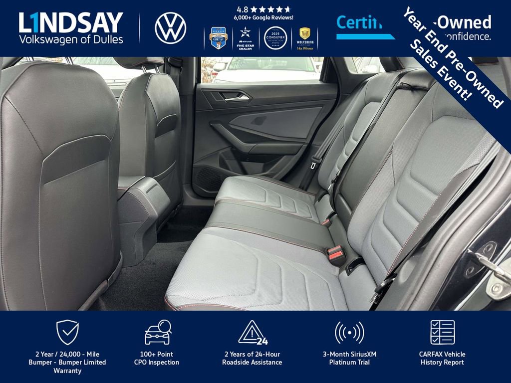 Certified 2025 Volkswagen Jetta GLI Autobahn w/ GLI Black Package image 15