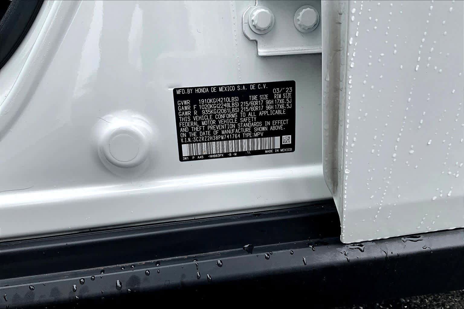 Used 2023 Honda HR-V LX image 34