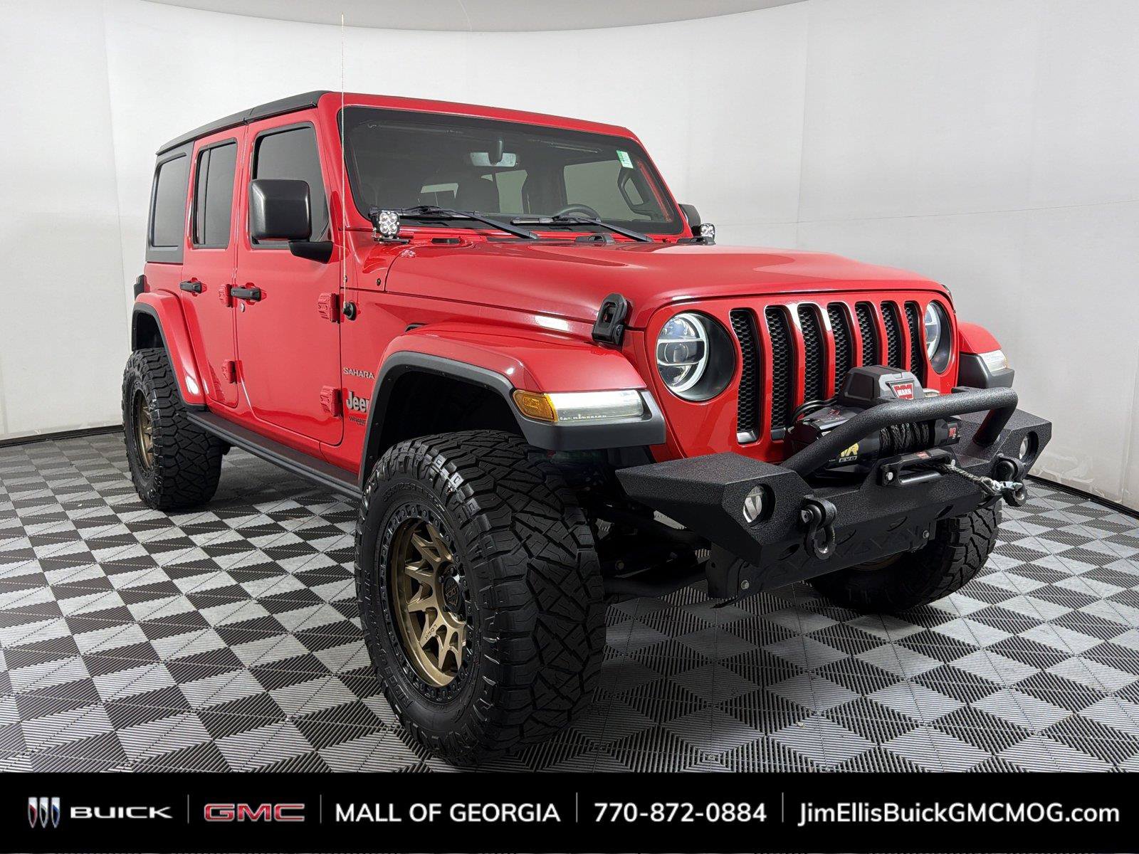 Used 2018 Jeep Wrangler Unlimited Sahara
