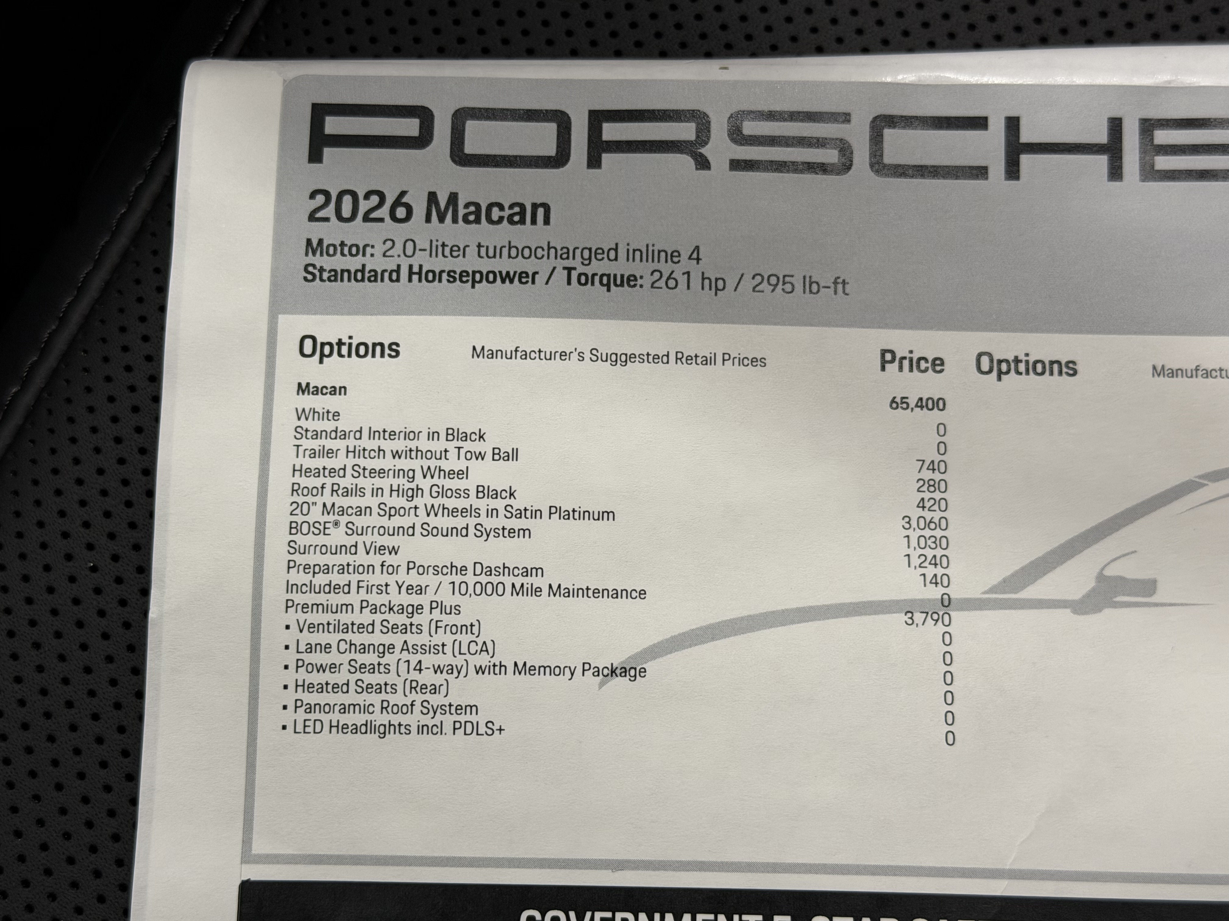 New 2026 Porsche Macan AWD/4WD image 60