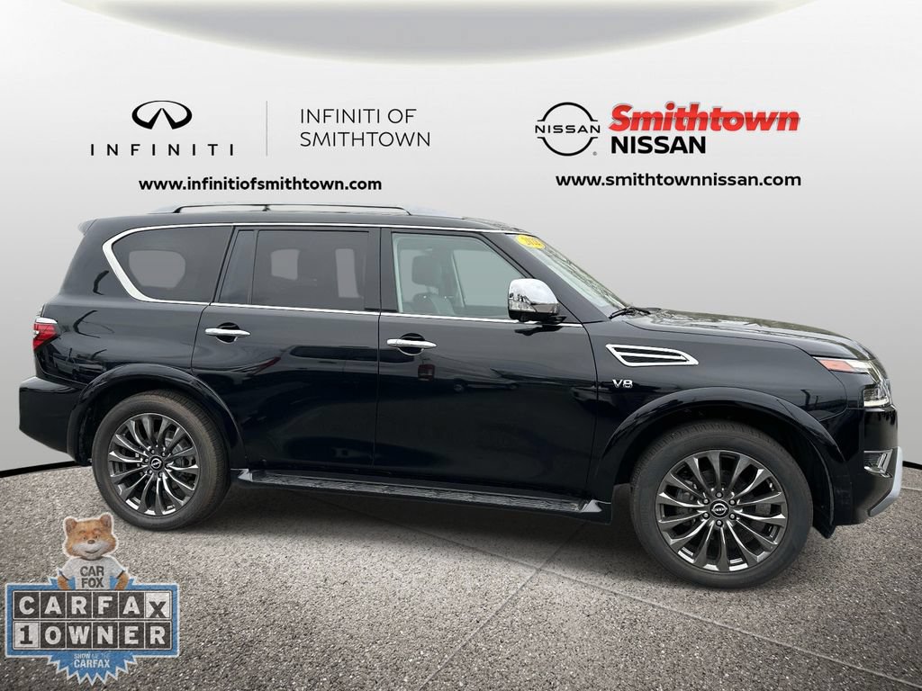 Used 2022 Nissan Armada Platinum w/ Captain's Chairs Package AWD/4WD image 7