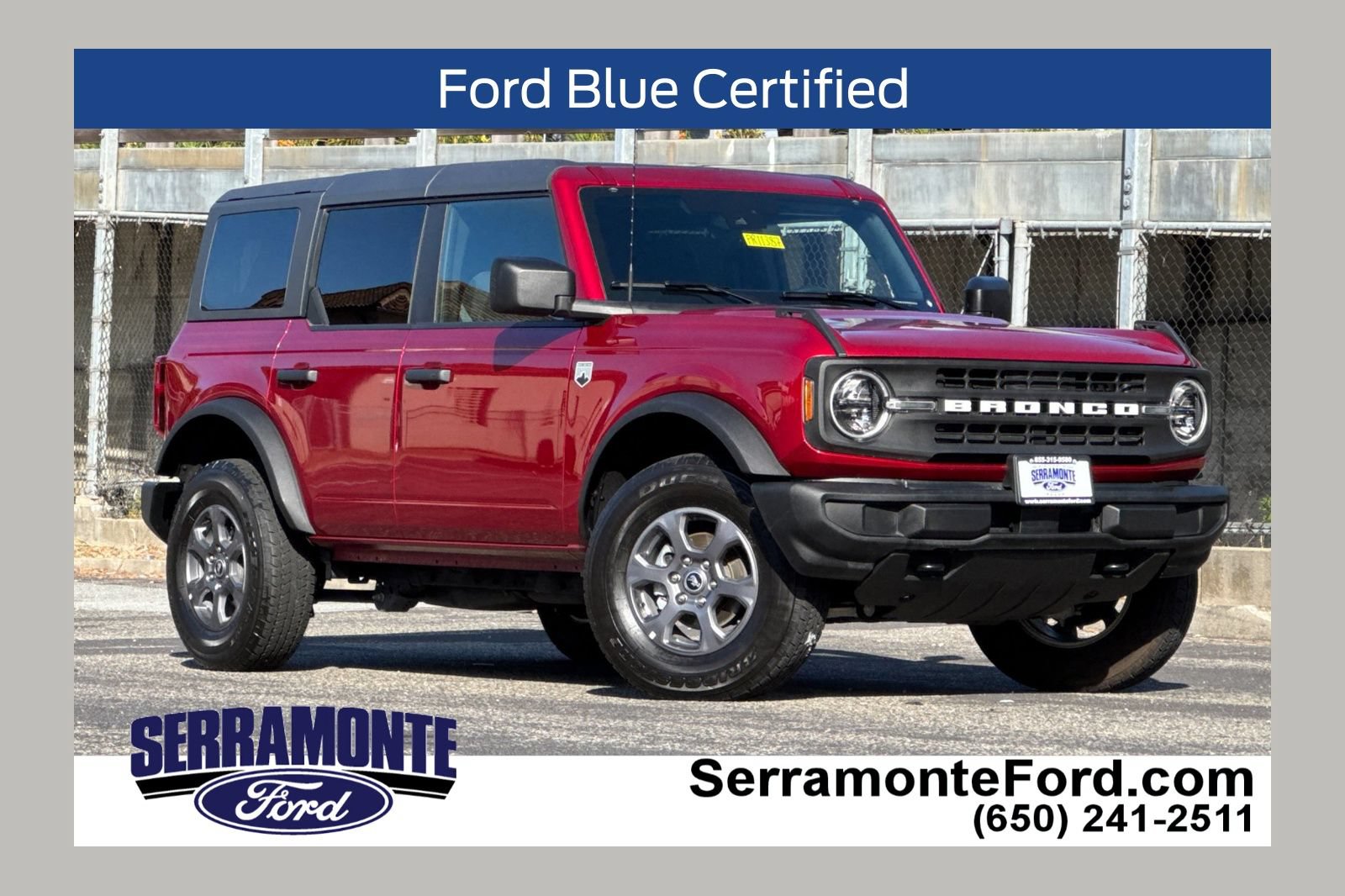 Certified 2025 Ford Bronco Big Bend