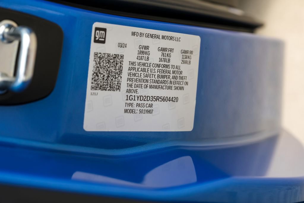 Used 2024 Chevrolet Corvette Z06 image 48