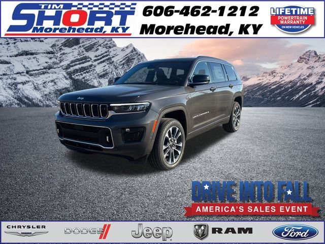 New 2025 Jeep Grand Cherokee L Overland w/ Advanced Protech Group III AWD/4WD 360° Tour