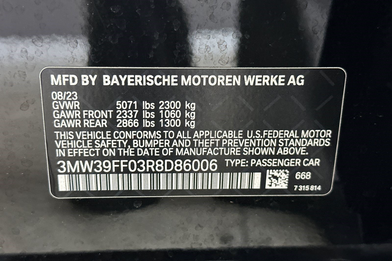 Certified 2024 BMW 330e w/ Convenience Package RWD image 28
