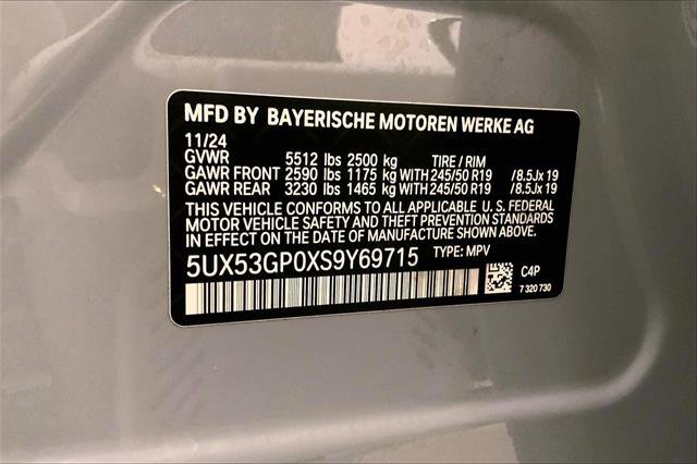 Certified 2025 BMW X3 xDrive30i w/ Premium Package image 32