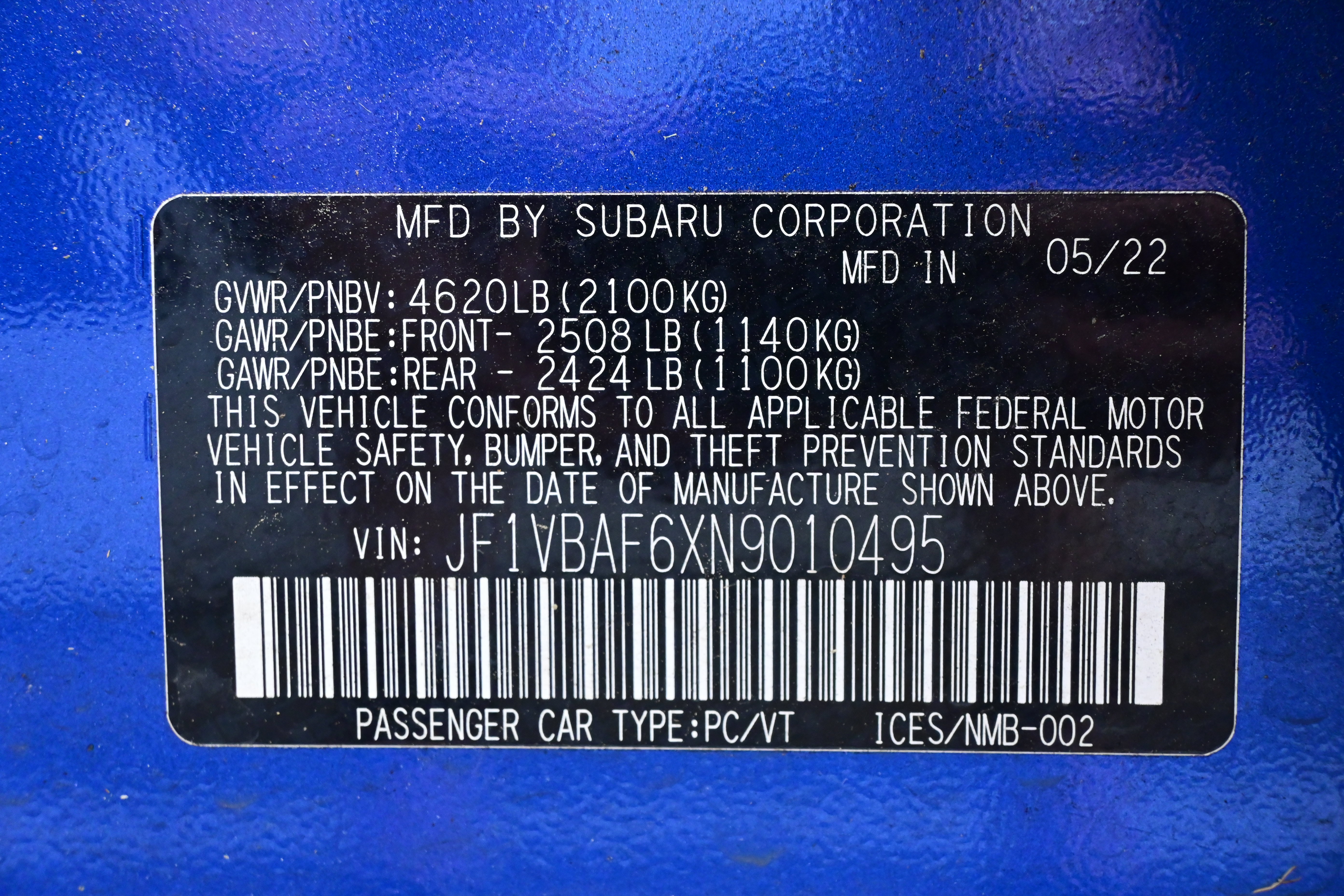 Used 2022 Subaru WRX Premium AWD/4WD image 17