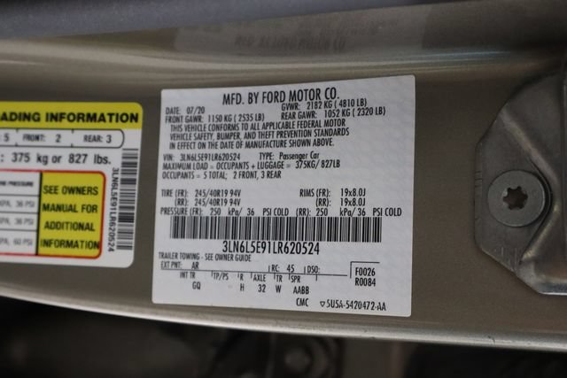 Used 2020 Lincoln MKZ Reserve w/ Elements Package FWD image 39