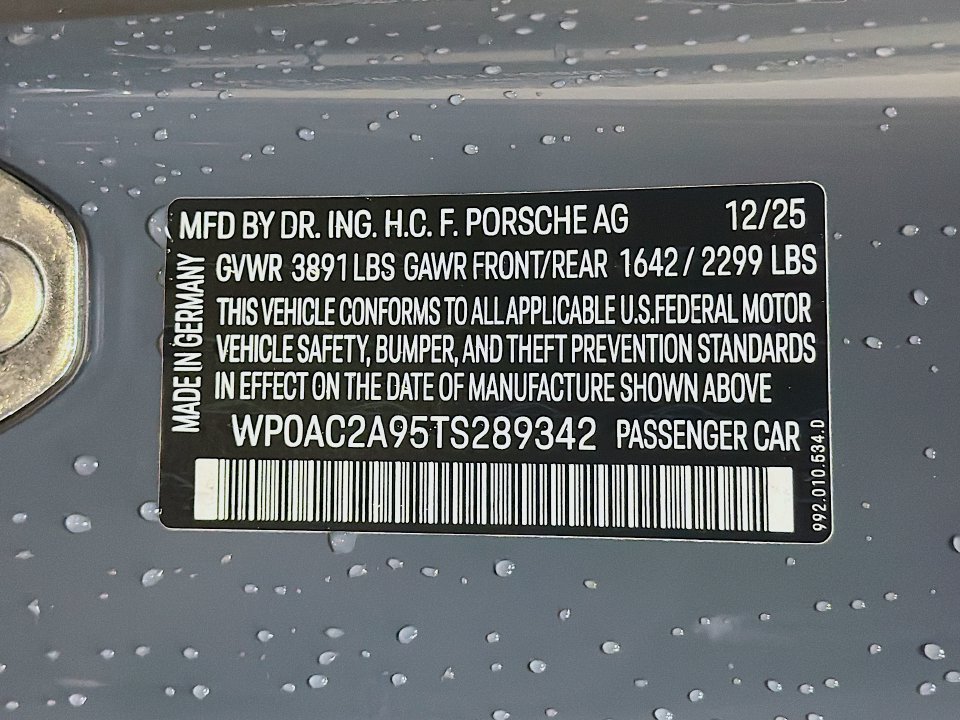 Certified 2026 Porsche 911 GT3 RWD image 33