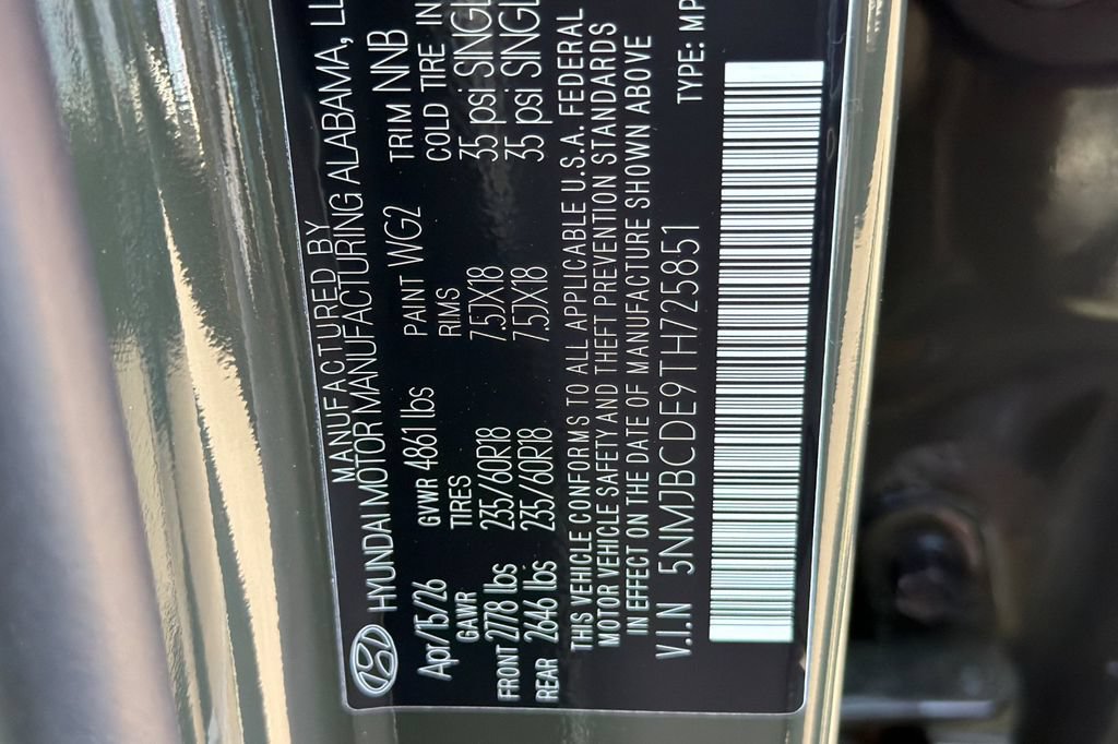 New 2026 Hyundai Tucson SEL AWD/4WD image 22