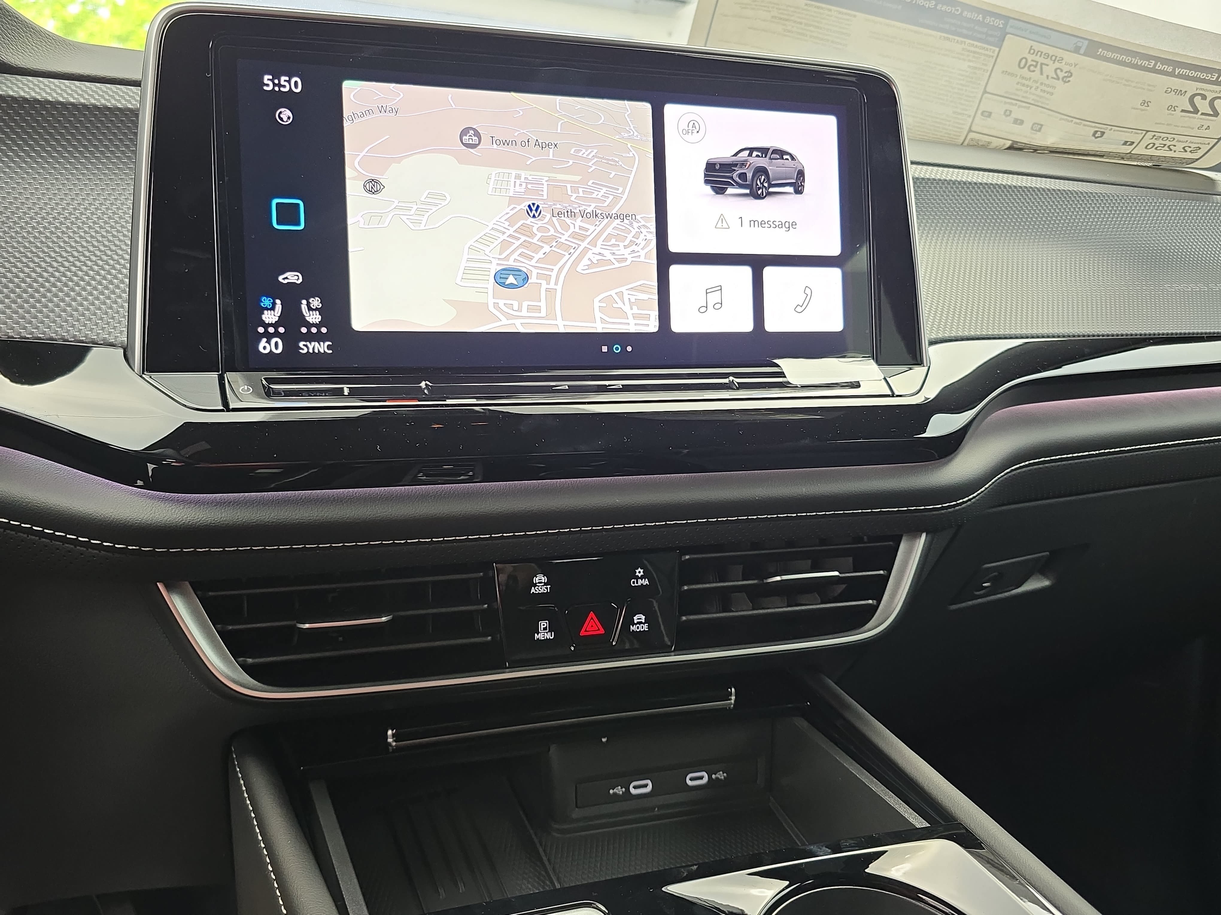 New 2026 Volkswagen Atlas Cross Sport SEL Premium R-Line AWD/4WD image 20