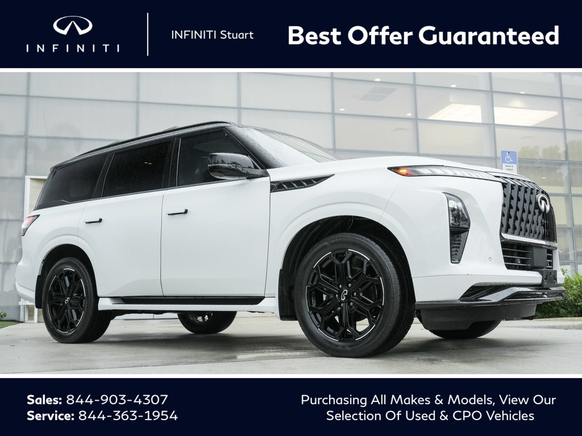Used 2026 INFINITI QX80 4WD w/ Sport Exterior Package
