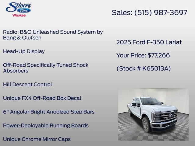 Used 2025 Ford F350 Lariat w/ Lariat Ultimate Package AWD/4WD image 25