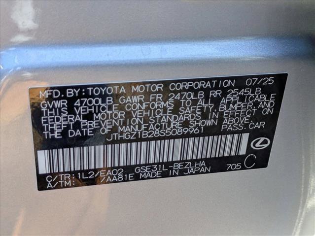 Certified 2025 Lexus IS 350 F Sport w/ Accessory Package image 23