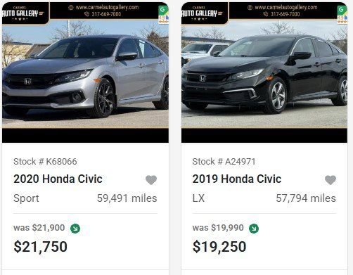 Used 2019 Honda Civic LX image 4