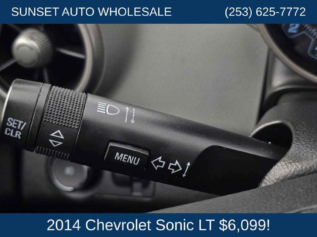 Used 2014 Chevrolet Sonic LT w/ Wheels and Fog Lamp Package FWD image 26