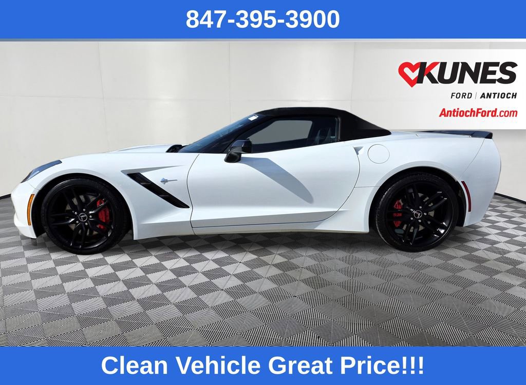 Used 2014 Chevrolet Corvette Stingray Convertible w/ 2LT Preferred Equipment Group image 4