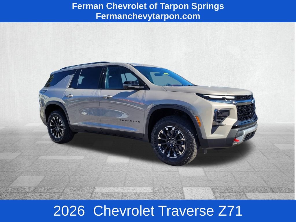 New 2026 Chevrolet Traverse Z71 w/ Driver Confidence Package image 1