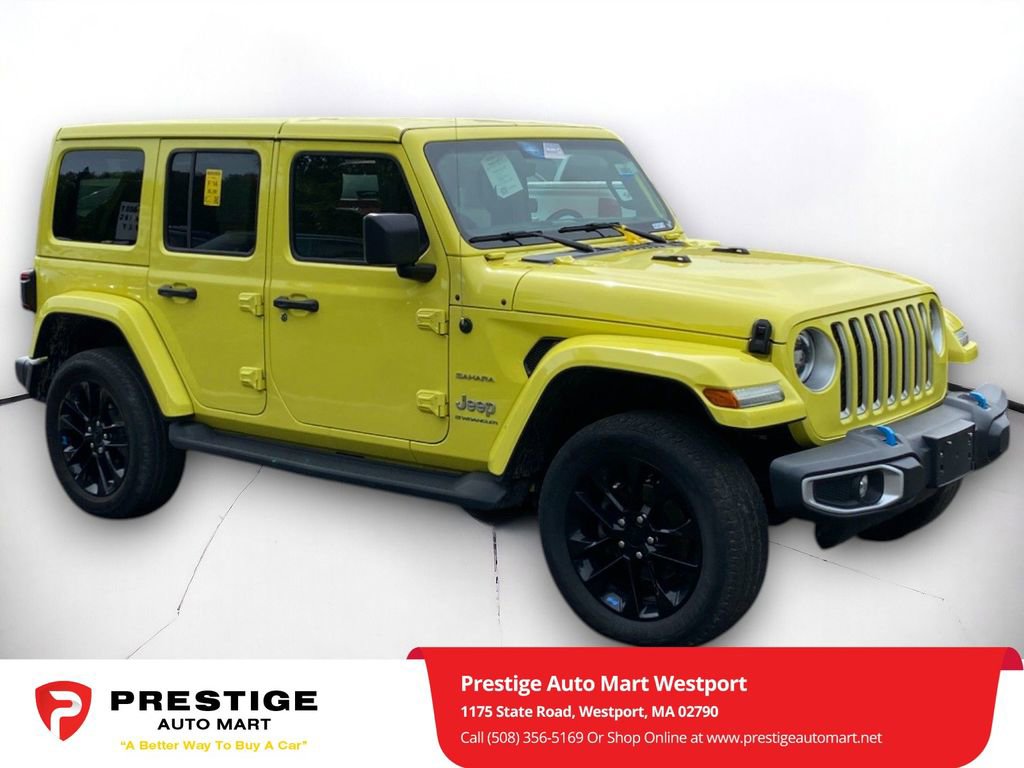 Used 2023 Jeep Wrangler Sahara AWD/4WD image 1