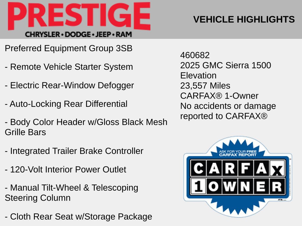 Used 2025 GMC Sierra 1500 Elevation AWD/4WD image 4
