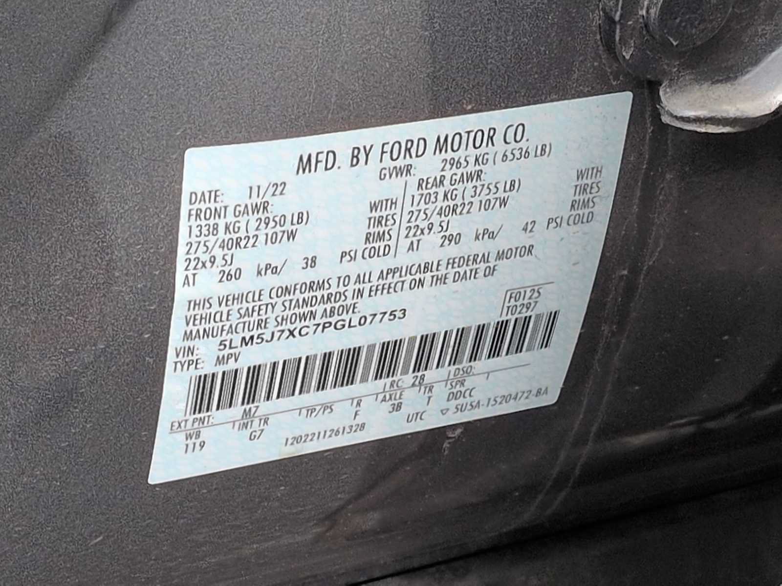 Used 2023 Lincoln Aviator Reserve w/ Equipment Group 201A AWD/4WD image 39