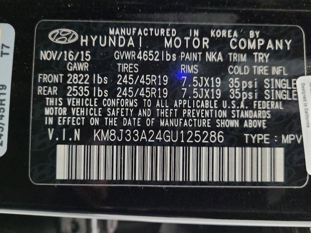 Used 2016 Hyundai Tucson Sport FWD image 33