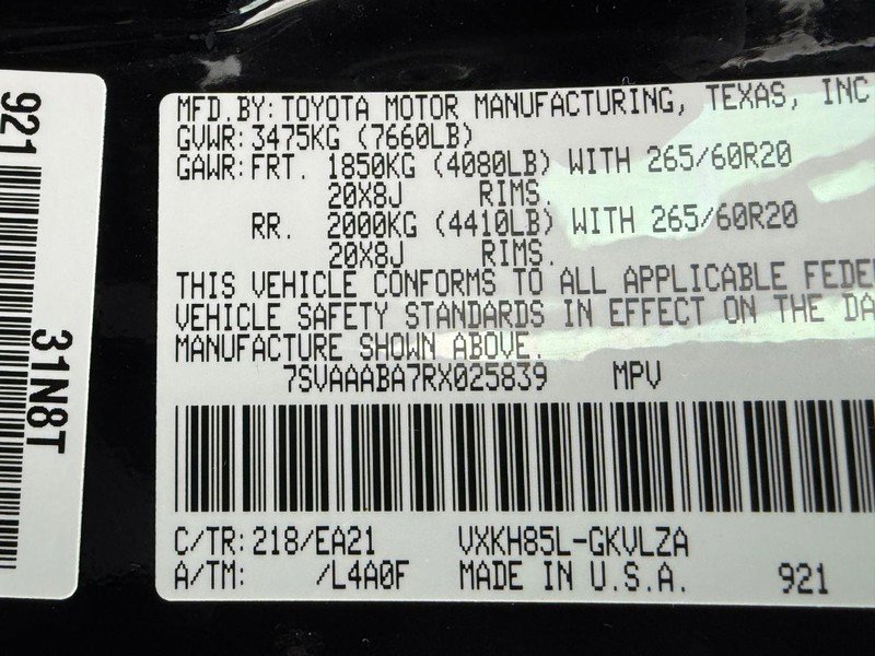 Certified 2024 Toyota Sequoia Limited image 26