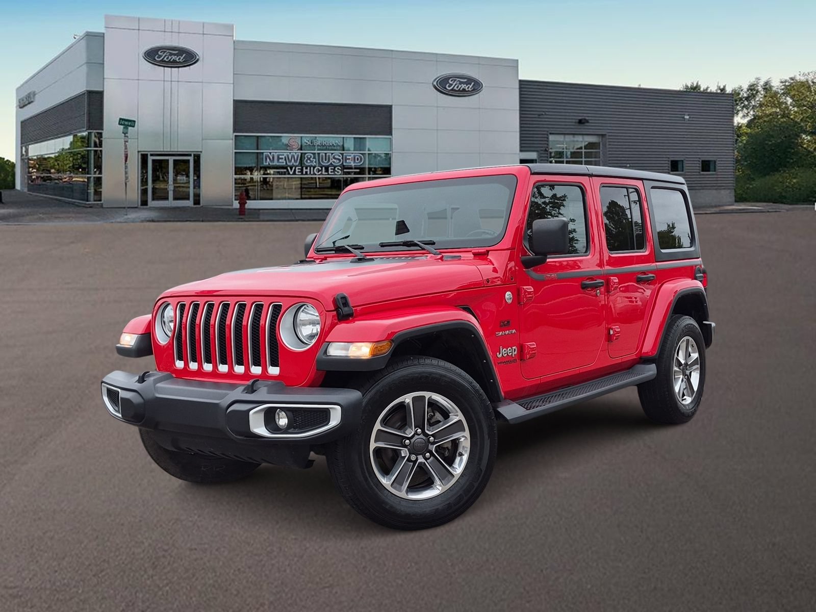 Used 2021 Jeep Wrangler Unlimited Sahara