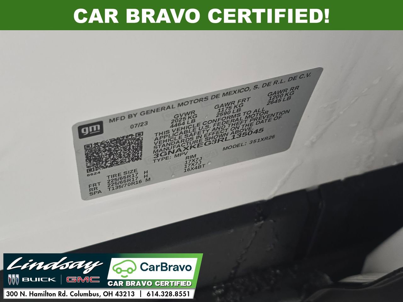 Certified 2024 Chevrolet Equinox LT w/ LPO, Floor Liner Package image 26