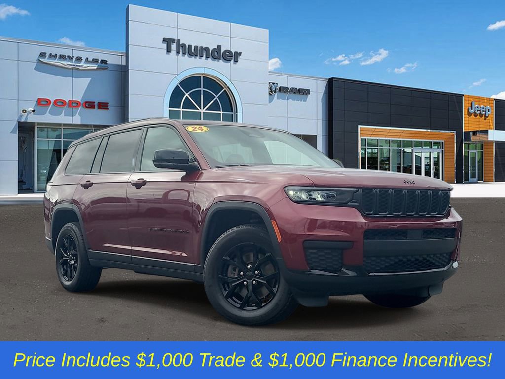 Certified 2024 Jeep Grand Cherokee L Altitude image 1