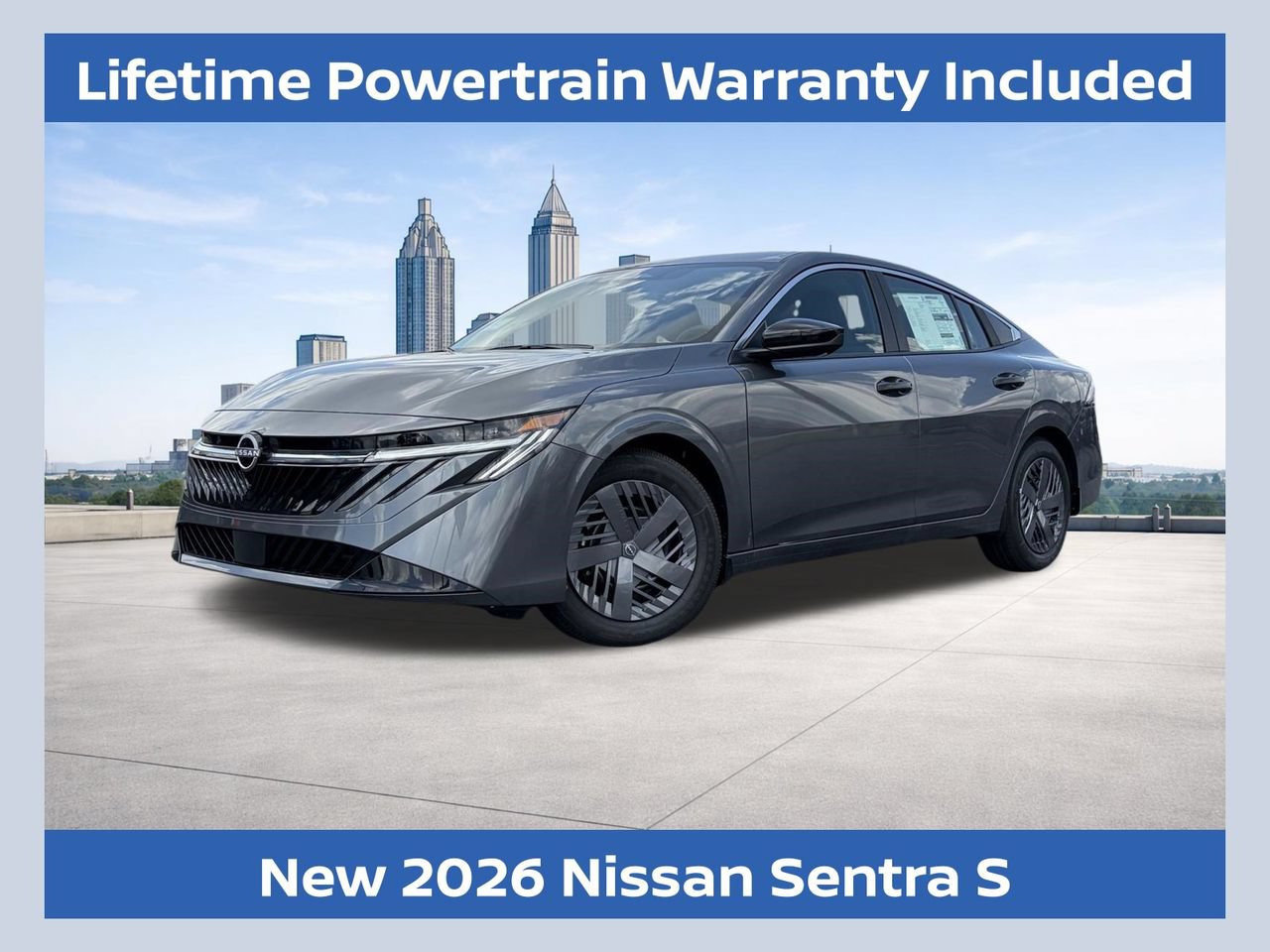 New 2026 Nissan Sentra S w/ Floor Mat Package FWD image 1