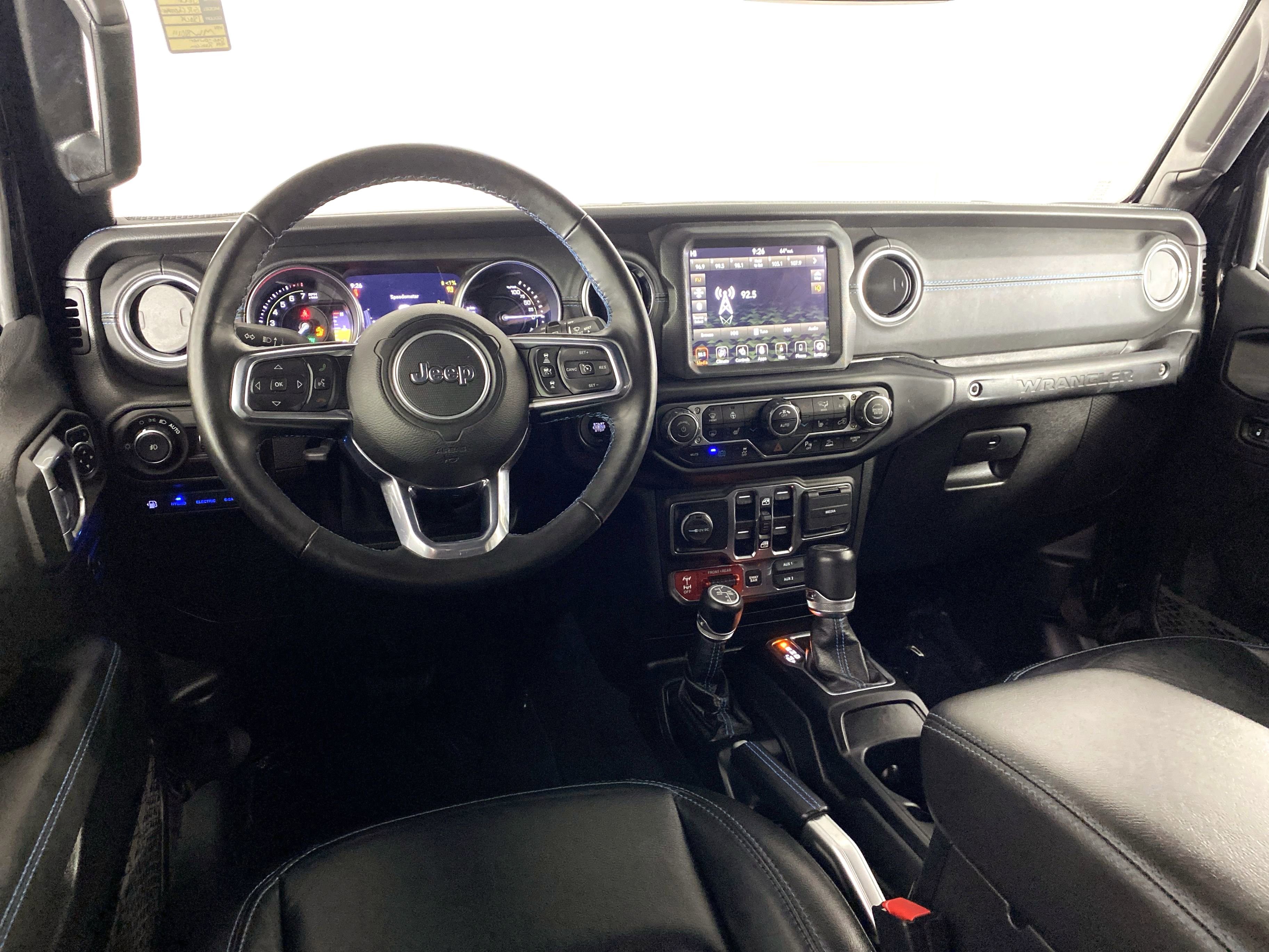 Used 2021 Jeep Wrangler Unlimited Rubicon 4xe w/ Steel Bumper Group image 21