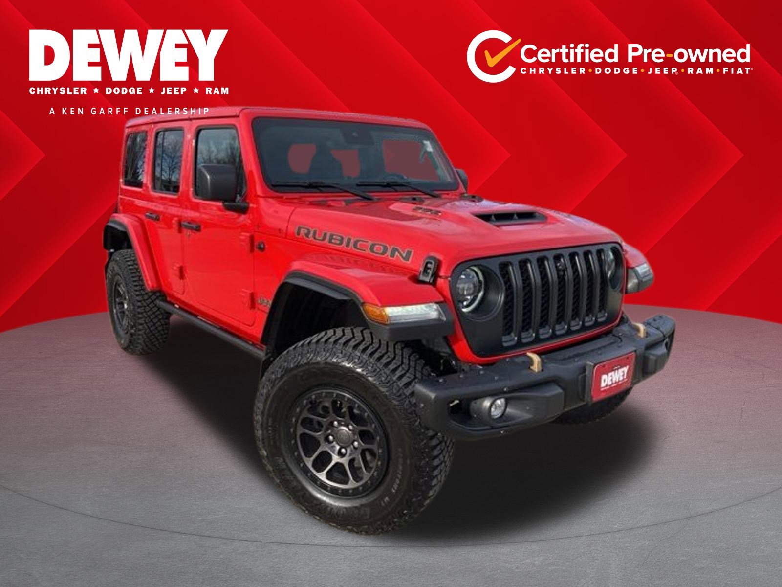 Certified 2023 Jeep Wrangler Rubicon 392 w/ Trailer Tow Package image 1