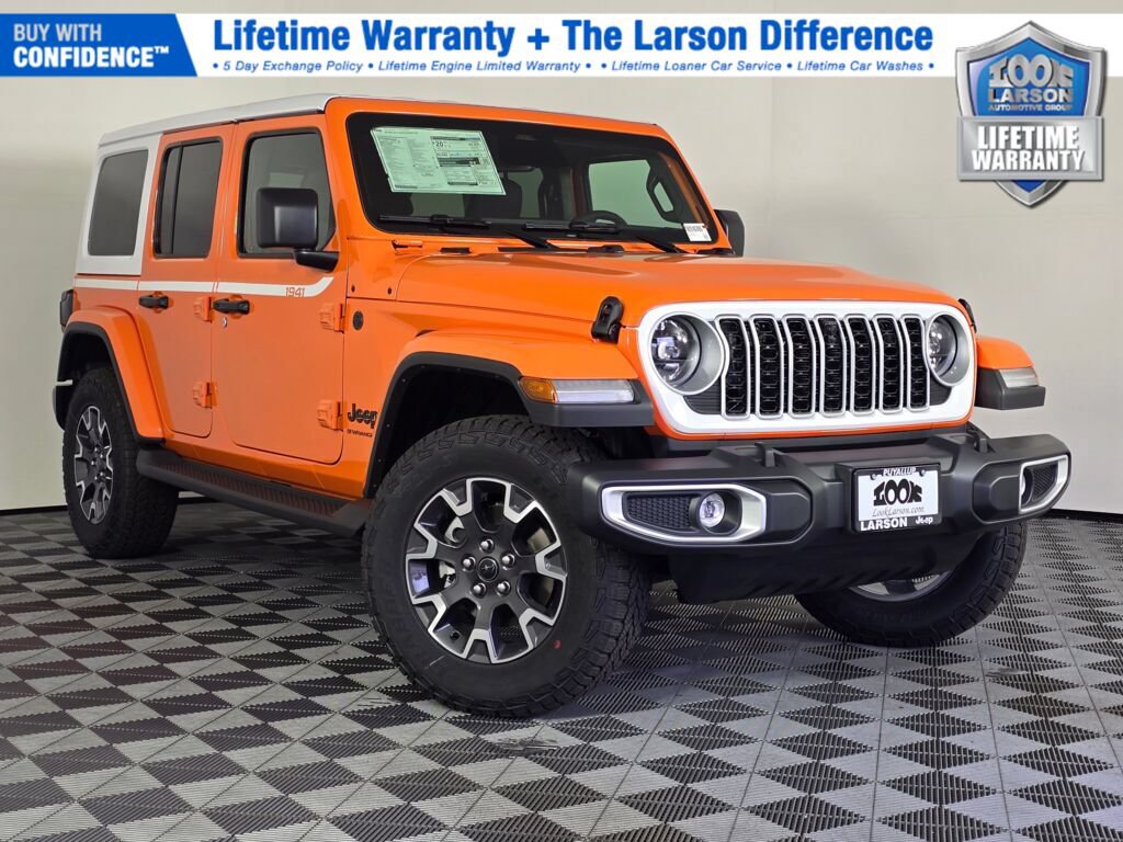 New 2026 Jeep Wrangler Unlimited Sahara w/ Whitecap Package