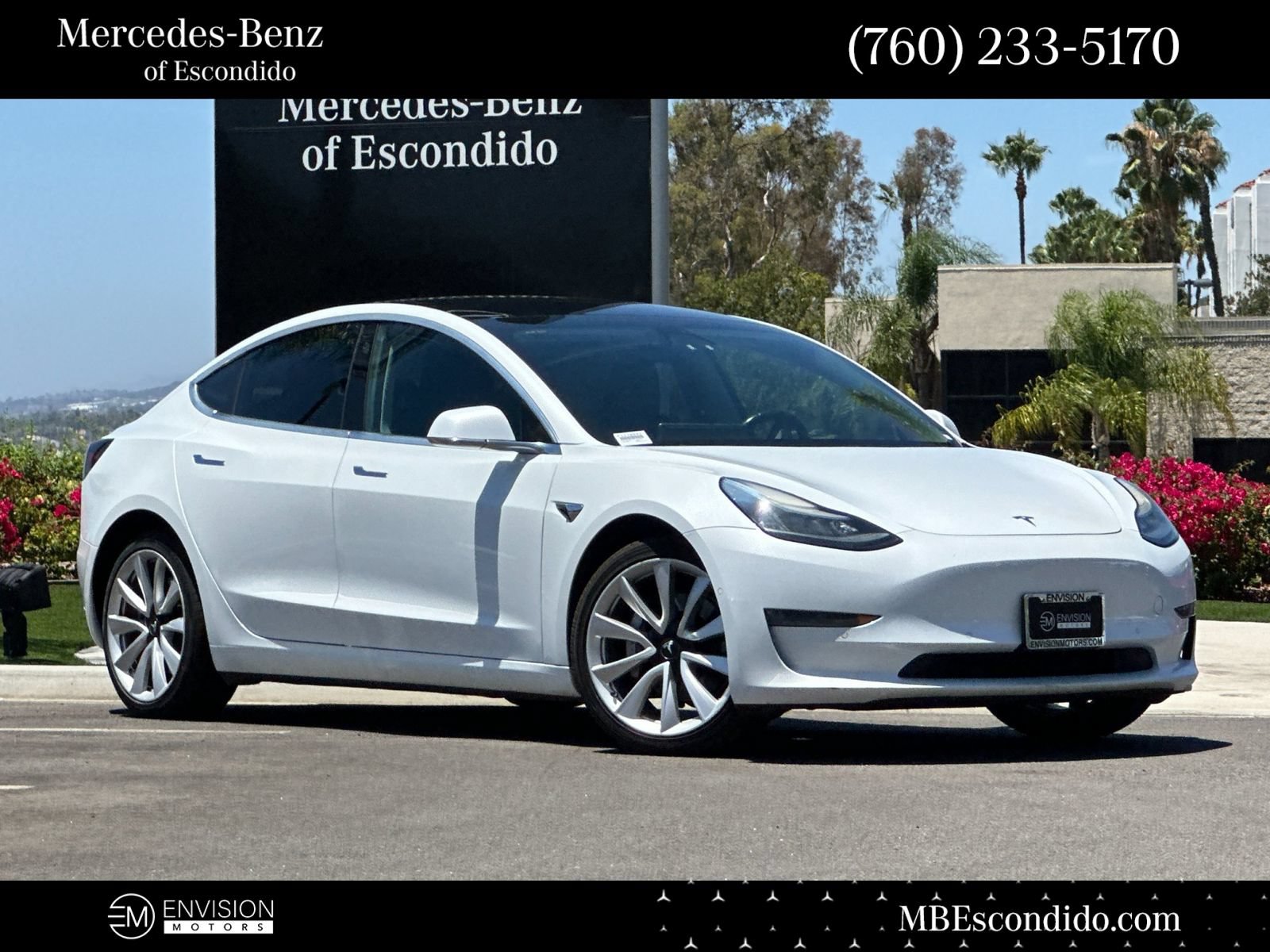 Used 2018 Tesla Model 3 Long Range AWD/4WD image 1