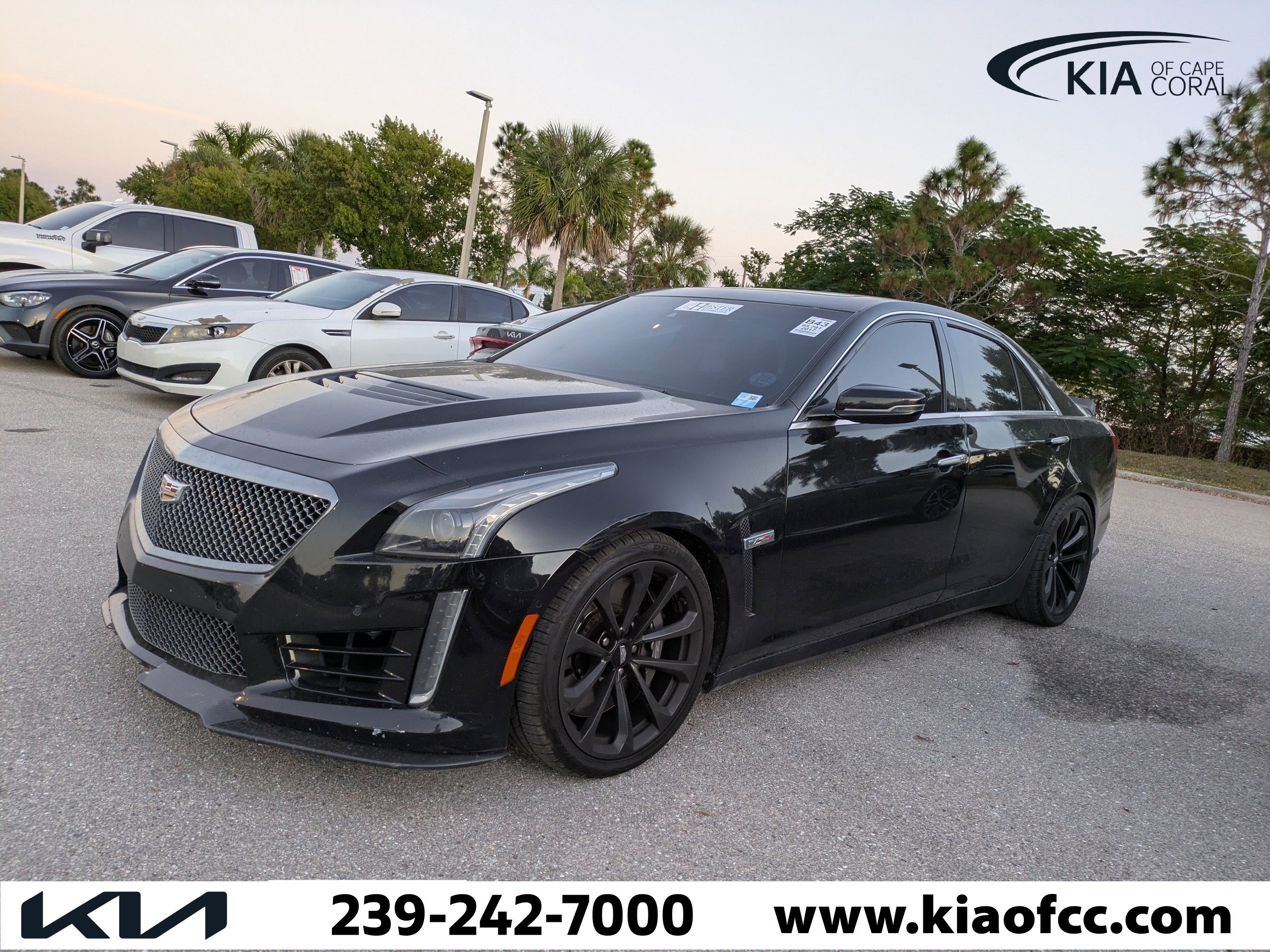 Used 2017 Cadillac CTS V w/ Carbon Black Package