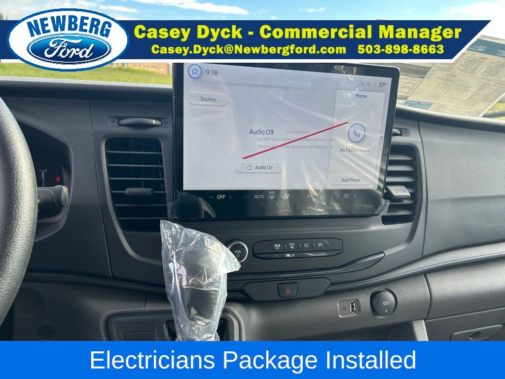 New 2026 Ford Transit 250 148 Medium Roof w/ Electrician Trade Package RWD image 14
