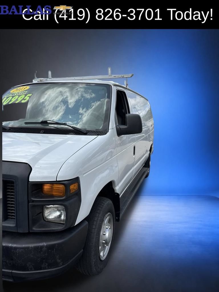 Used 2013 Ford E-150 and Econoline 150 w/ Commercial Cargo Van Pkg RWD image 2