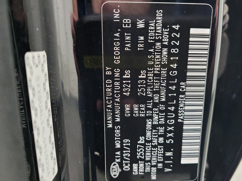 Used 2020 Kia Optima EX FWD image 33