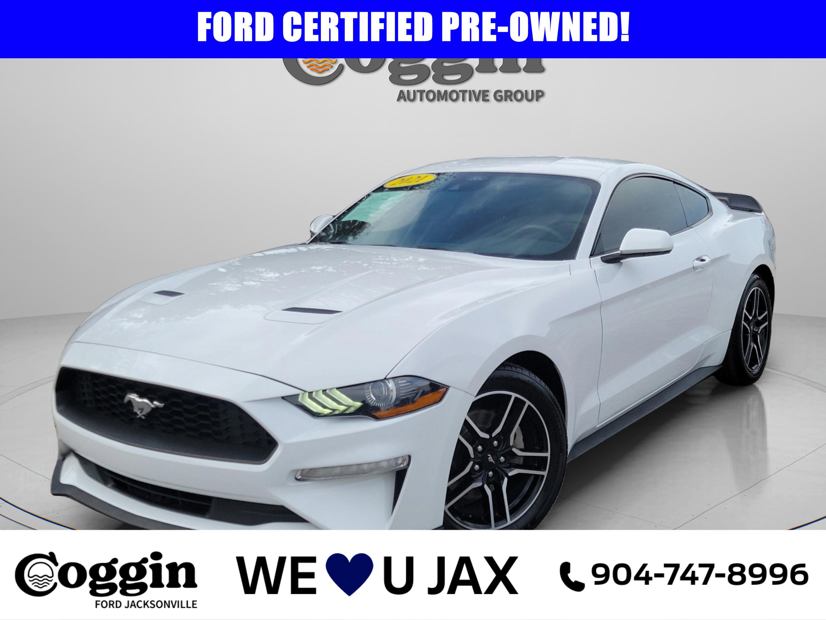 Certified 2021 Ford Mustang Coupe w/ Equipment Group 101A
