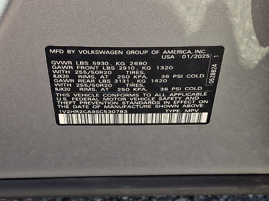 Used 2025 Volkswagen Atlas SE AWD/4WD image 27