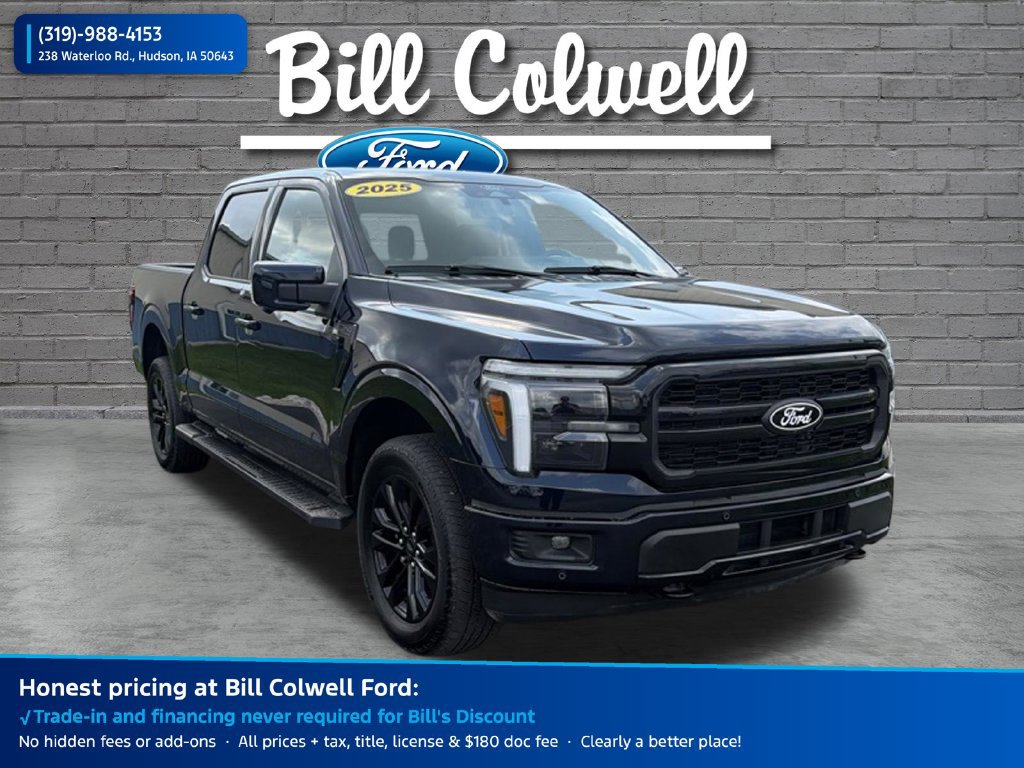 Certified 2025 Ford F150 Lariat w/ Equipment Group 502A High AWD/4WD image 1