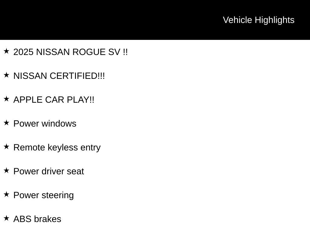 Certified 2025 Nissan Rogue SV image 6