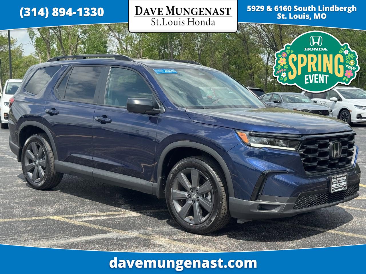 Certified 2025 Honda Pilot Sport image 1