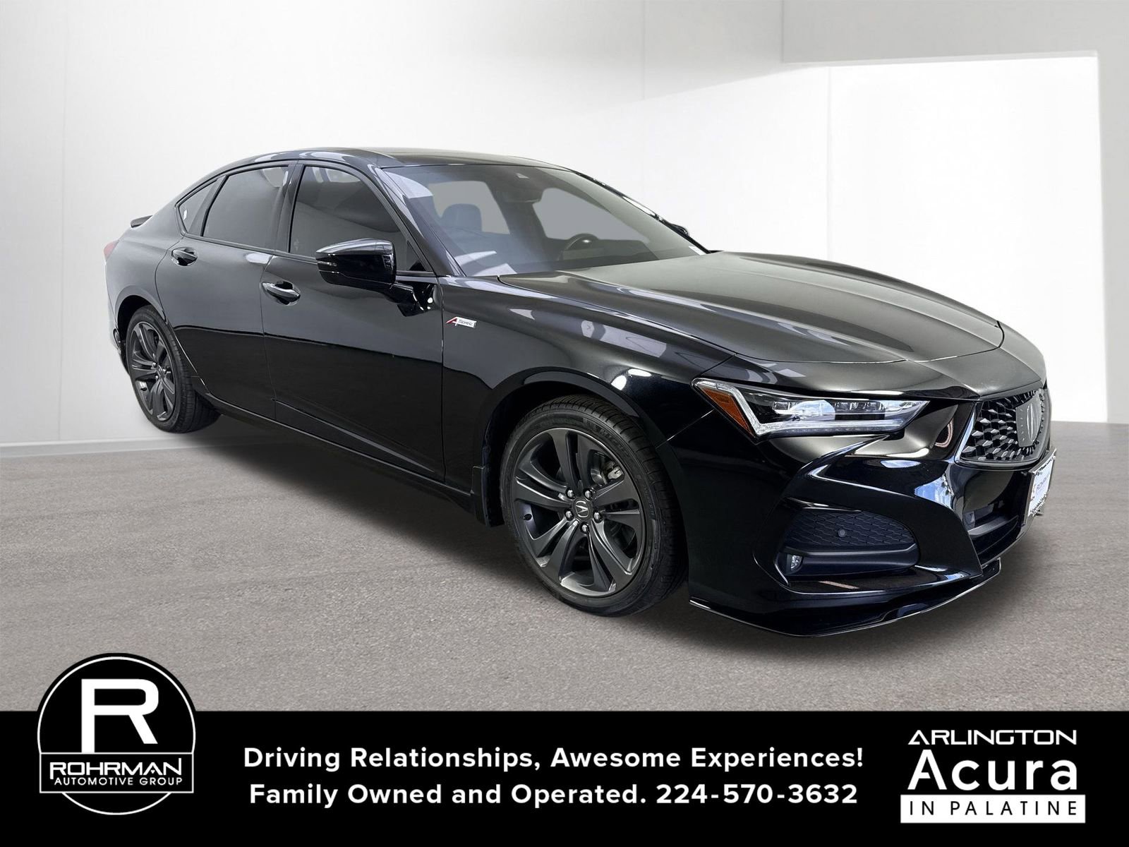 Certified 2022 Acura TLX SH-AWD w/ A-SPEC Pkg image 3