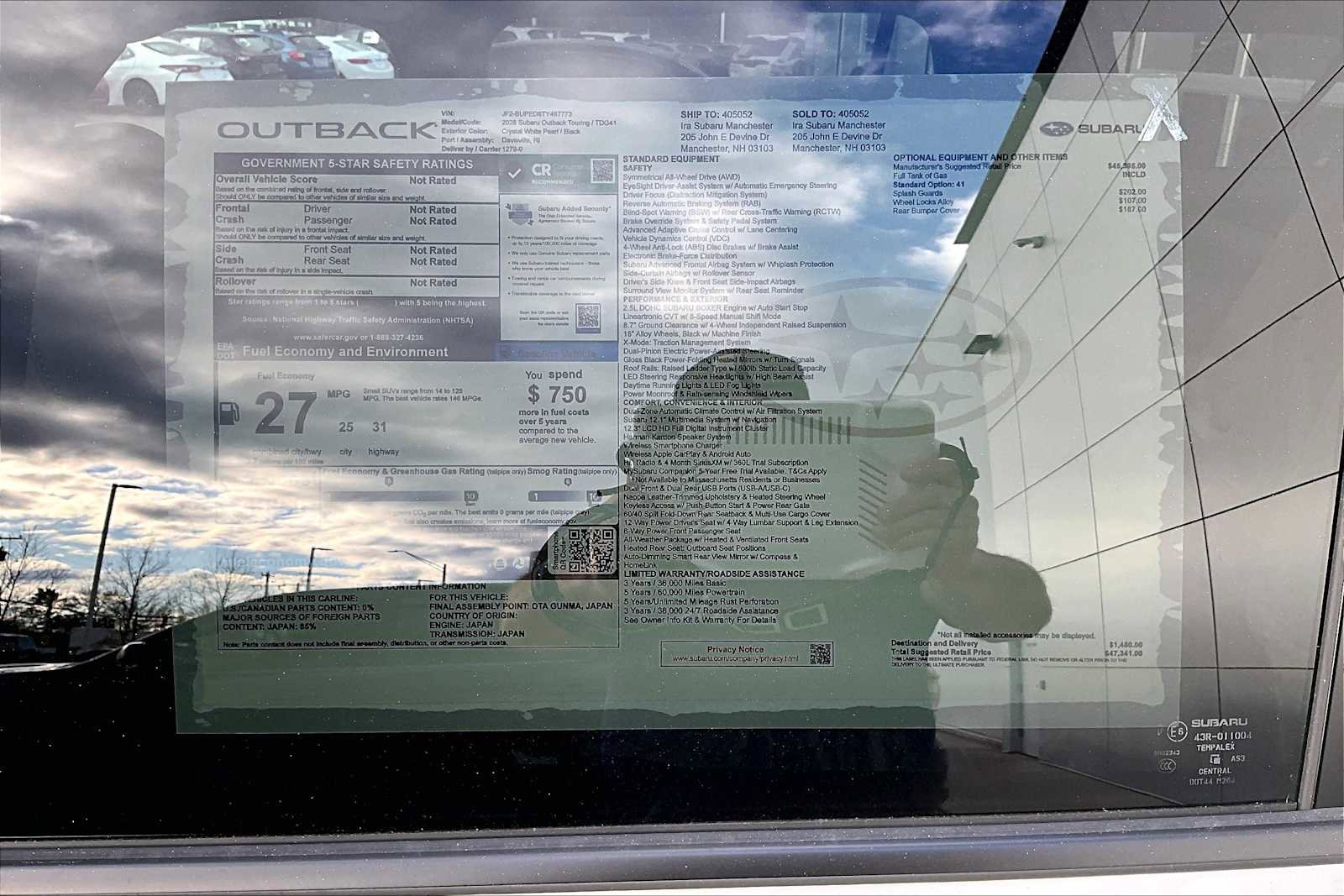 New 2026 Subaru Outback Touring image 19