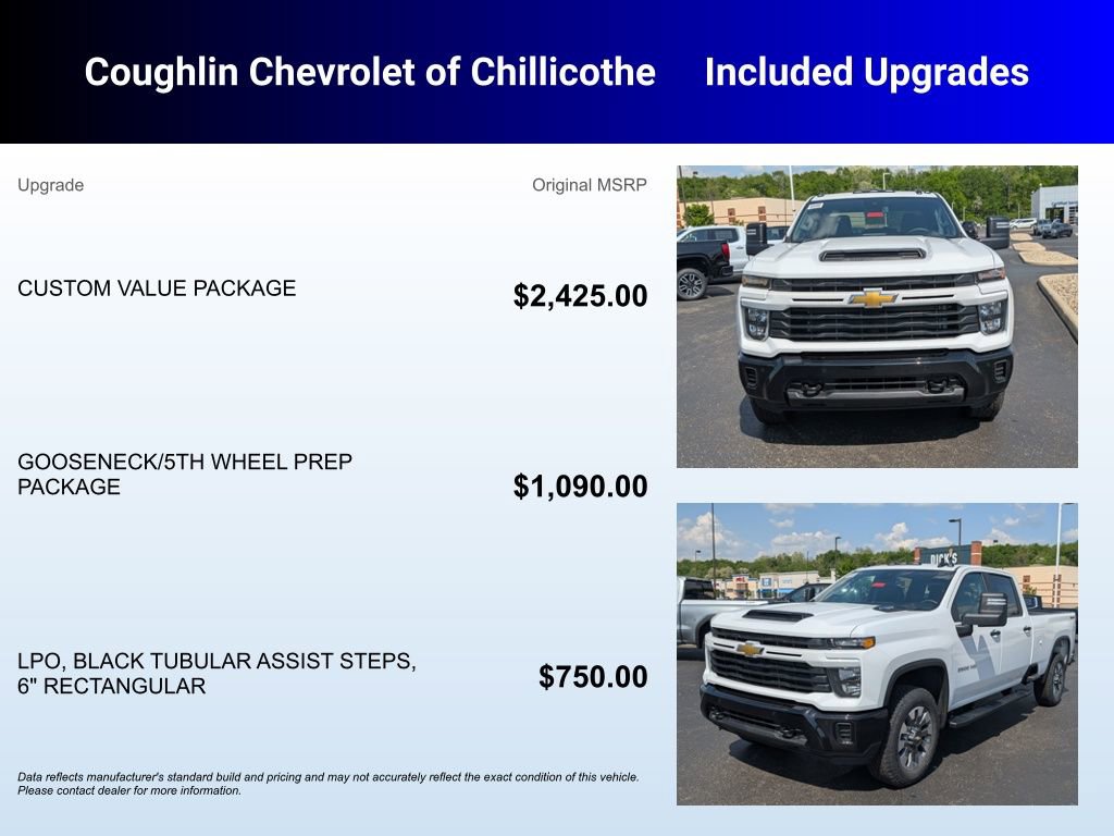 New 2026 Chevrolet Silverado 2500 Custom w/ Custom Value Package AWD/4WD video 3