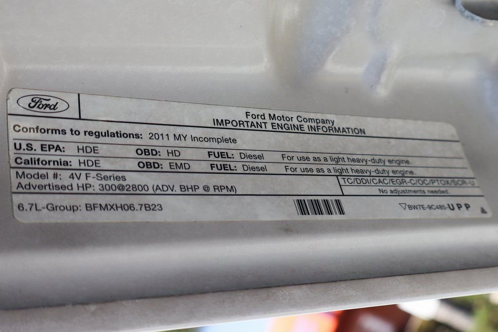 Used 2011 Ford F550 2WD Crew Cab Super Duty w/ Payload Upgrade Pkg image 52