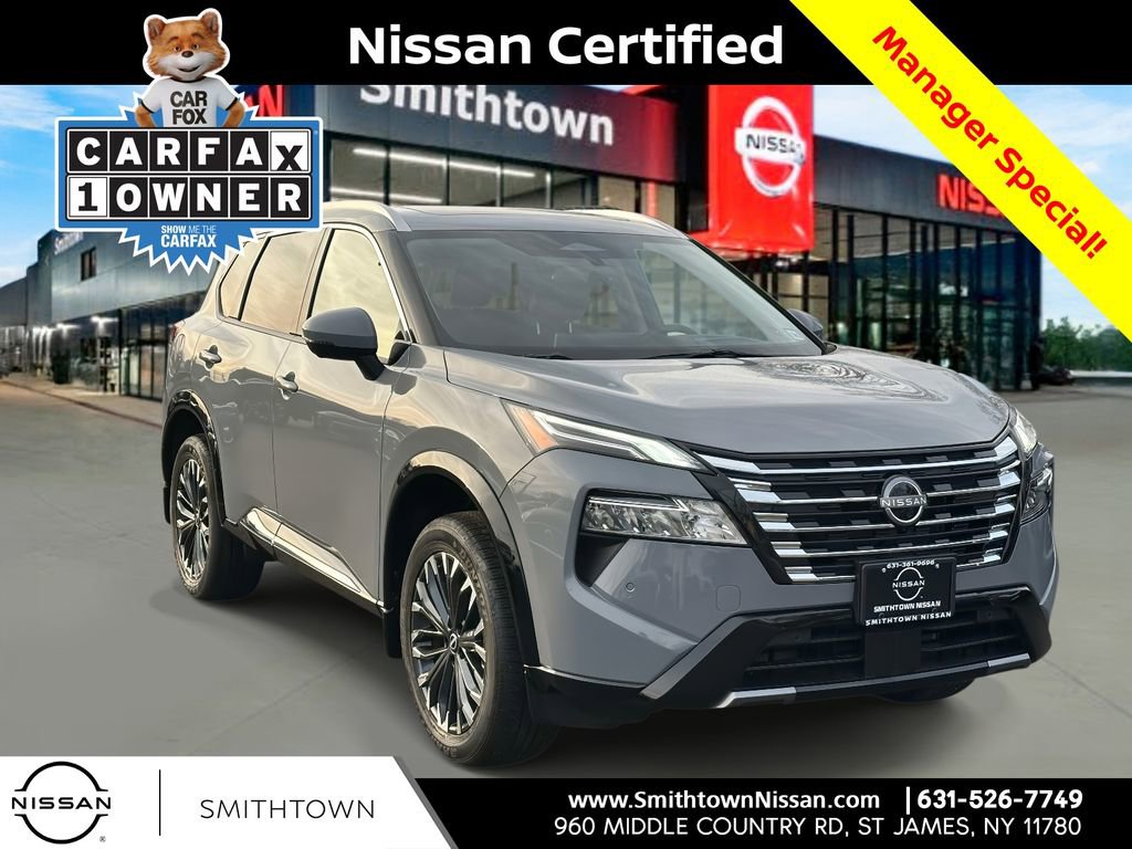 Certified 2025 Nissan Rogue Platinum w/ Tech Package image 1